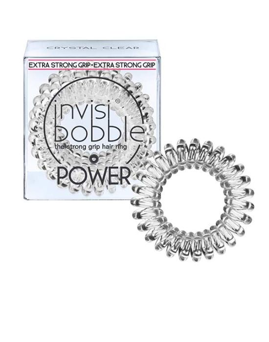 Invisibobble Power crystal clear (3 τεμάχια)