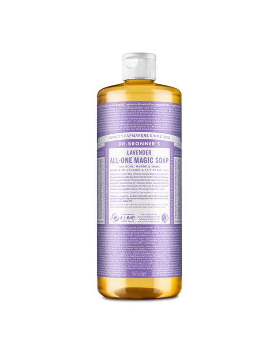 Dr Bronner's - Lavender Pure castile Liquid soap 945ml