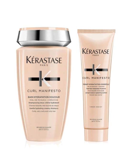 Kérastase Curl Manifesto Set (Shampoo 250ml, Conditioner 250ml)