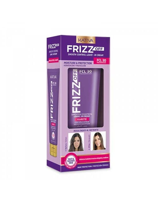 Kativa Frizz Off Smooth Control Leave In Cream 200ml