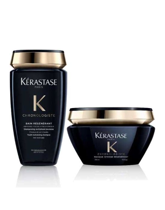 Kérastase Chronologiste Set (Bain Regenerant Shampoo 250ml, Intense Regenerant Mask 200ml)