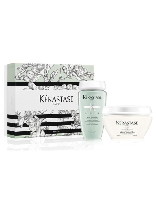 Kerastase Specifique Divalent Spring Set για Λιπαρά Μαλλιά 2022 (Bain Divalent 250ml, Masque Rehydrant 200ml)