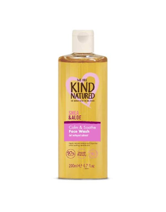 Kind Natured Calming Shea and Aloe Cleansing Face Wash 200ml