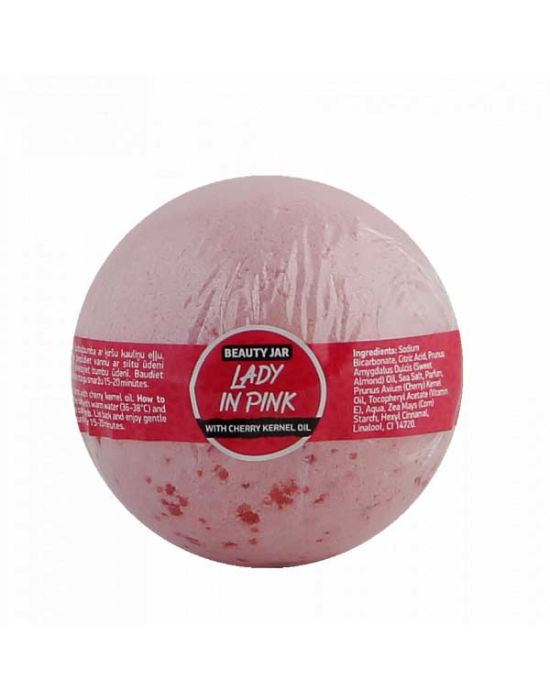 Beauty Jar Lady In Pink Bath Bomb 150gr