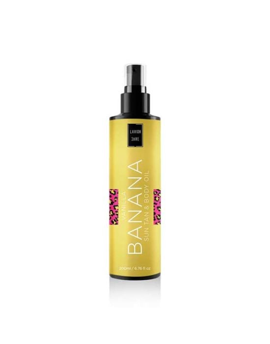 Lavish Care Vanilla Banana Sun Tan & Body Oil 200ml