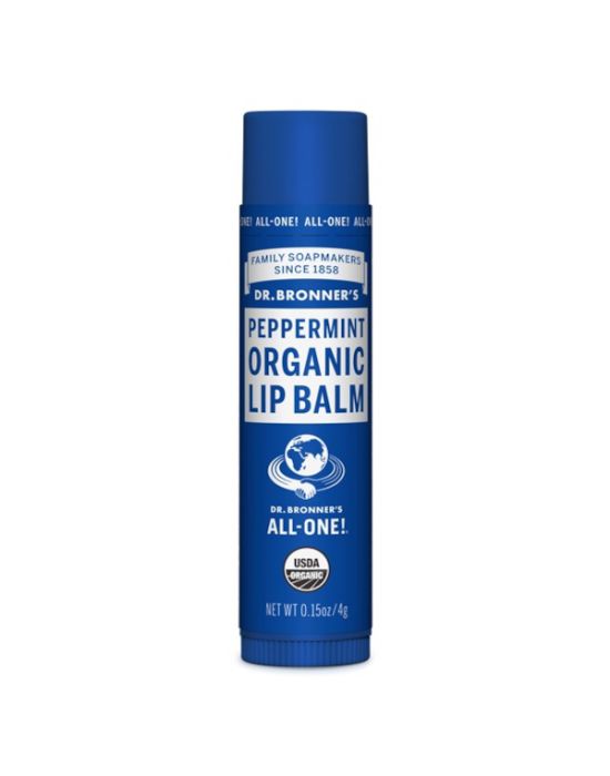 Dr Bronner's - Peppermint Organic lip Balm 