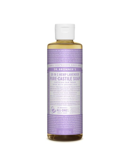 Dr Bronner's - Lavender Pure castile Liquid soap 240ml