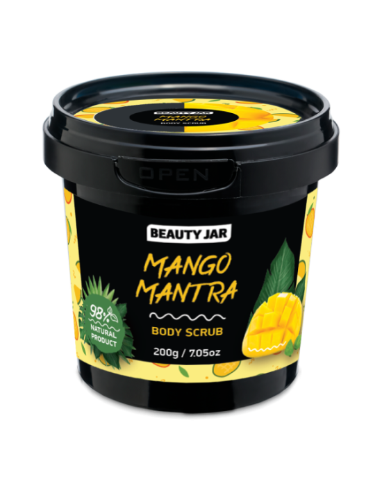 Beauty Jar Lemon Rich Sugar and Salt Body Scrub 200g