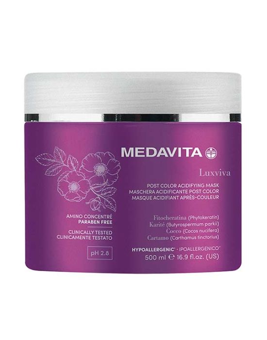 Medavita Luxviva Post Color Acidifying Mask 500ml