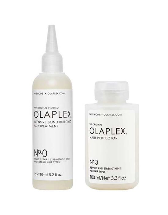 Olaplex Hair Treatment Set (Olaplex No.0 155ml, Olaplex No.3 100ml)