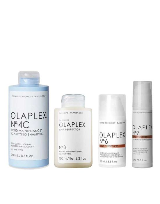 Olaplex Hair Treatment Set (Νο.3 100ml, No.4C 250ml, Νο.6 155ml, No.9 90ml)