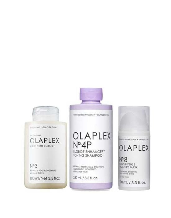 Olaplex Take Home Blonde Hair Kit (No3 100ml, No4p 250ml, Νο8 100ml)