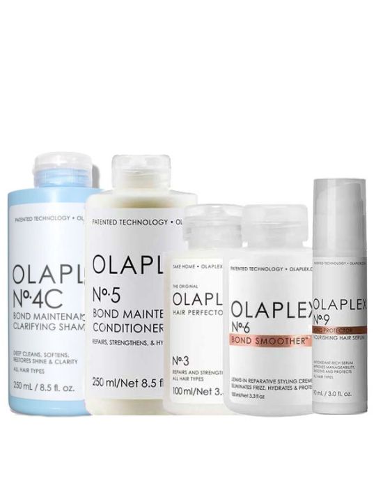 Olaplex Hair Treatment Set (Νο.3 100ml, No.4C 250ml, No.5 250ml, Νο.6 155m, No.9 90ml)