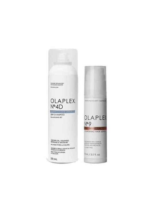 Olaplex Hair Treatment Set (No.4D  Dry Shampoo 250ml, No.9 Hair Serum 90ml)