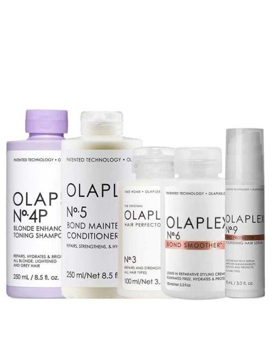 Olaplex Hair Treatment Set (Νο.3 100ml, No.4P 250ml, No.5 250ml, Νο.6 155m, No.9 90ml)
