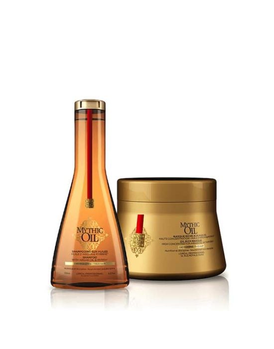 L’Oreal Professionnel Mythic Oil Pack For Thick Hair (Shampoo 250ml+Masque 200ml)