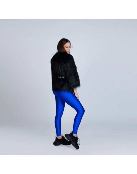PCP Clothing Jacqueline Shiny Blue Leggings