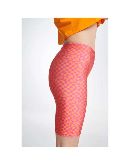 PCP Clothing Genesis Biker Shorts Domino Orange