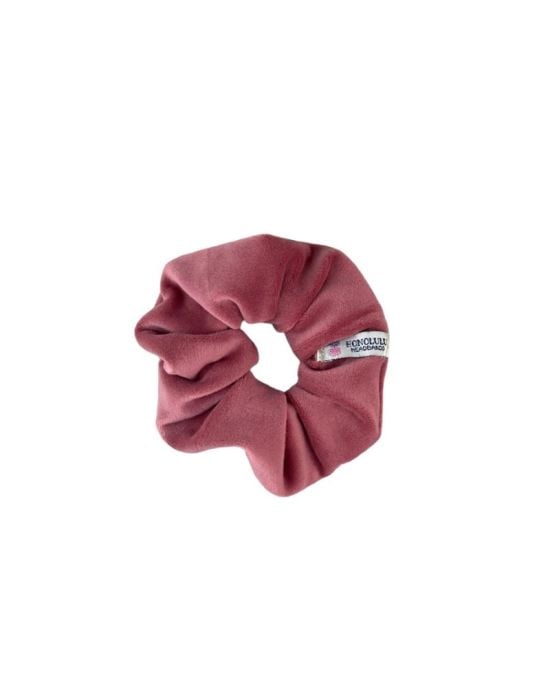 Honolulu Headbands Dusty Pink Velour Scrunchie