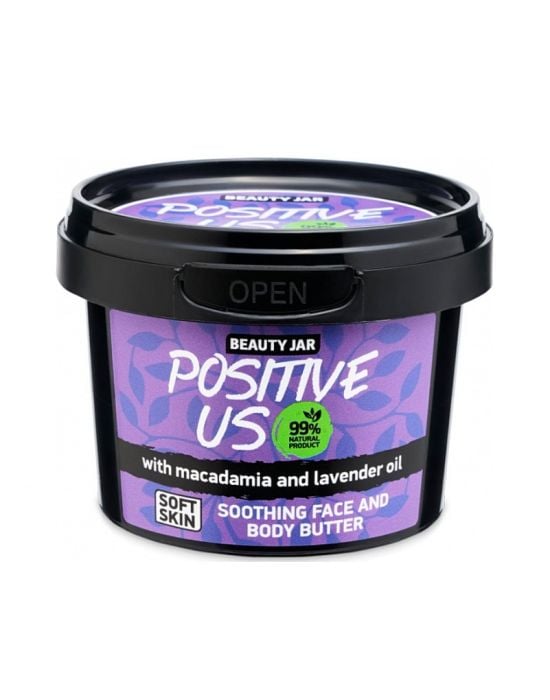 Beauty Jar Positive Us Soothing Face & Body Butter 90gr