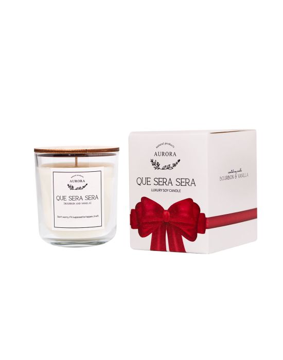 Aurora Natural Products Que Sera Sera Luxury Soy Candle