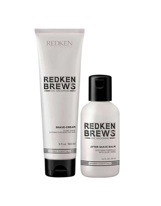 Redken Brews Shaving Set (Shave Cream 150ml, After Shave Blam 125ml)