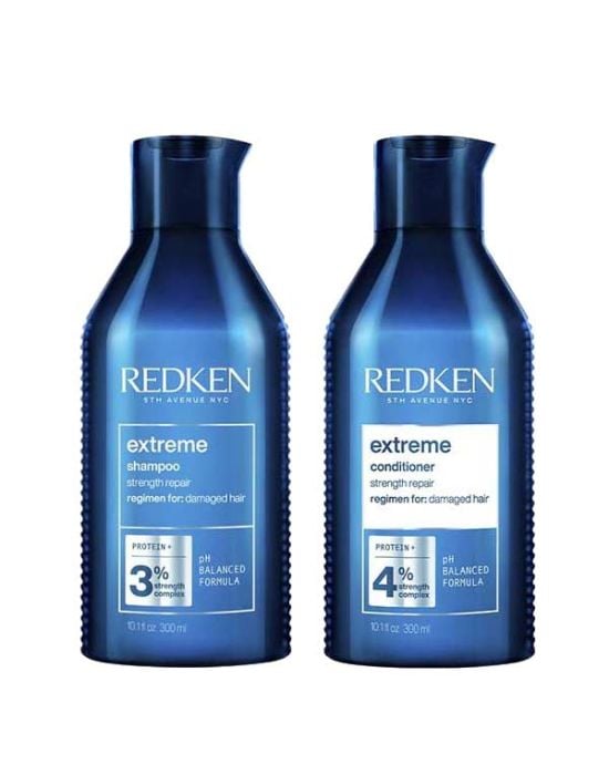 Redken Extreme Hair Strengthening Set (Shampoo 300ml, Conditioner 300ml)