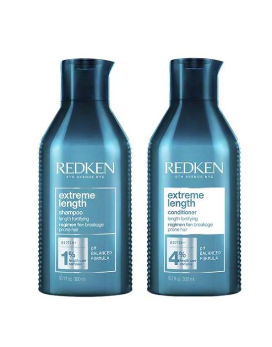 Redken Extreme Length Strengthening Set (Shampoo 300ml, Conditioner 300ml)