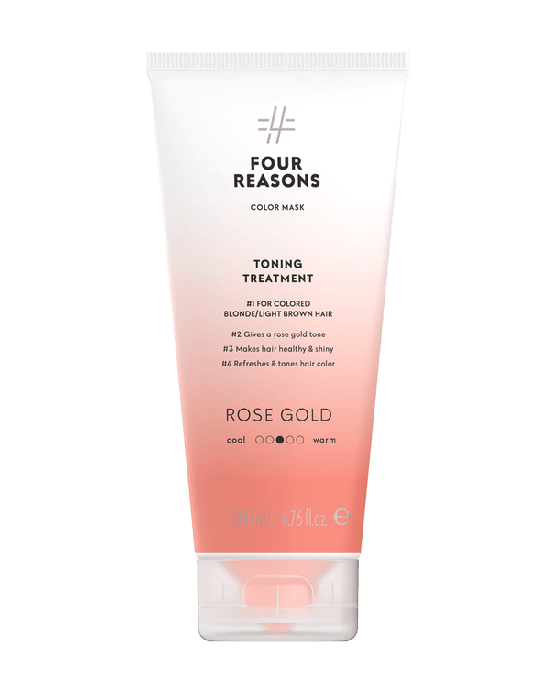 Four Reasons Color Mask Toning Treatment Rose Gold 200ml