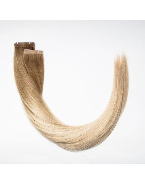 NV Ultra Thin Tape Hair Extensions 46-48cm Sahara/T6 - 12