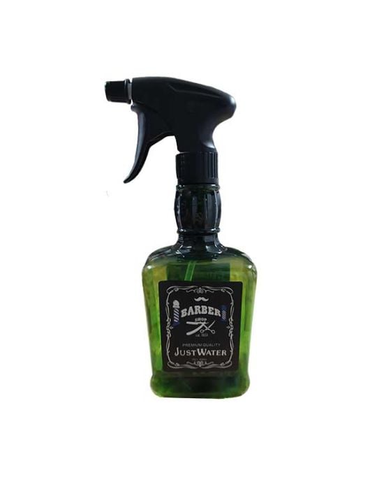 Salon Beauty Professional Water Spray Bottle Whiskey Green 450ml