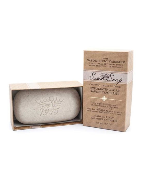 Saponificio Varesino Coconut Hand & Body Scrub Soap 300gr