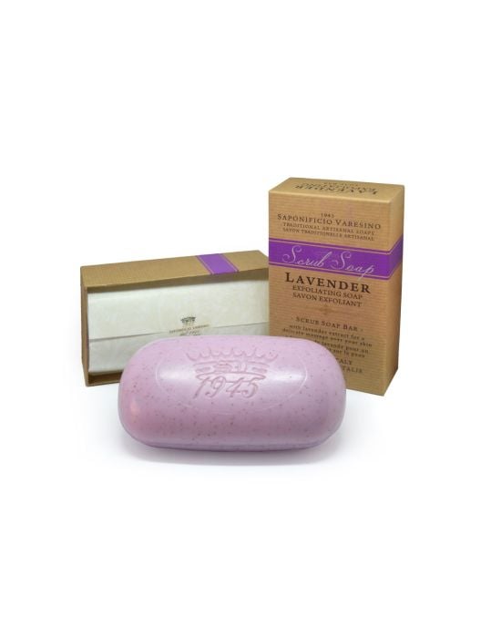 Saponificio Varesino Lavender Hand & Body Scrub Soap 300gr