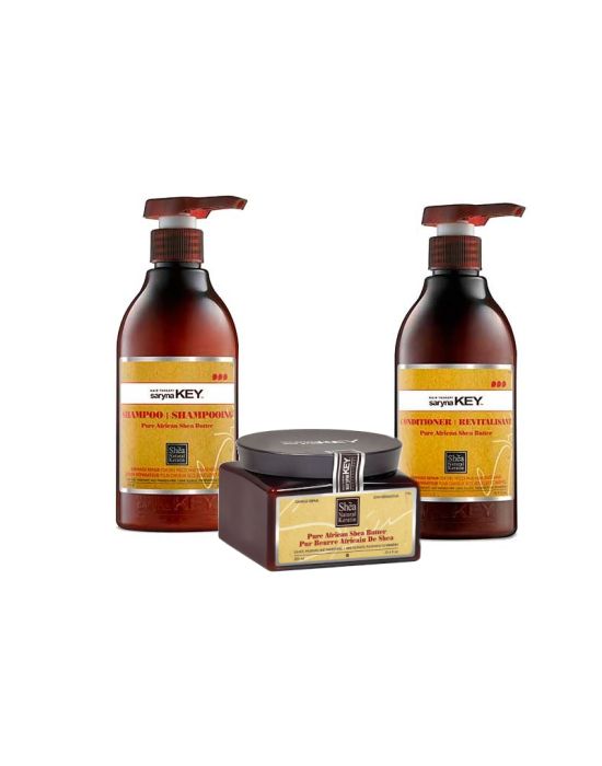 Saryna Key Damage Repair Set (Shampoo 300ml, Conditioner 300ml, Butter 300ml)