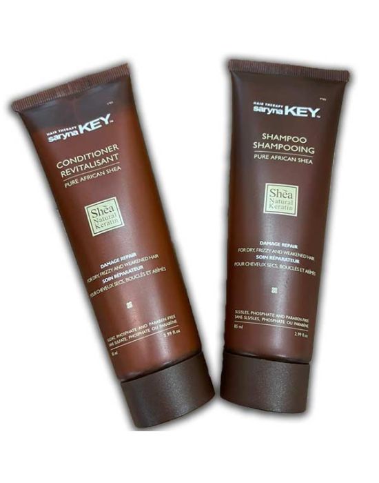 SarynaKey Pure Africa Shea Damage Repair Shampoo & Conditioner Duo 85ml