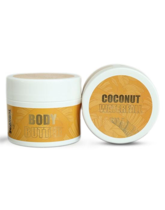 Scandal Beauty Body Butter Scandal Touch Coconut Waterfall με Άρωμα Βανίλια-Καρύδα και κρίνος της κοιλάδας 200ml