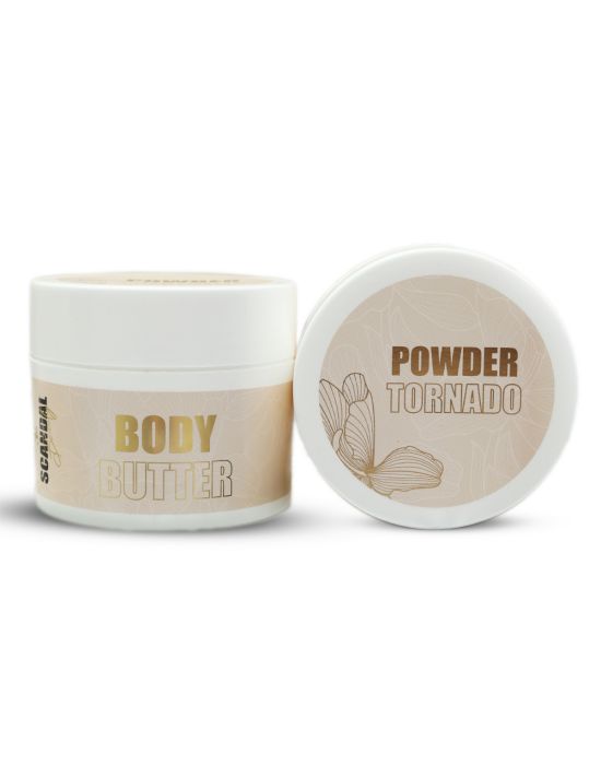 Scandal Beauty Body Butter Scandal Touch Powder Tornado με Άρωμα Πούδρας 200ml