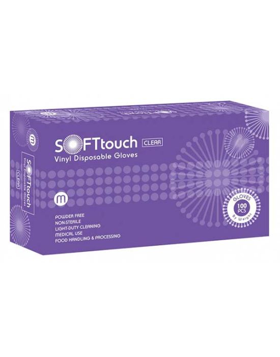 Γάντια Soft Touch Latex Large (100τμχ)
