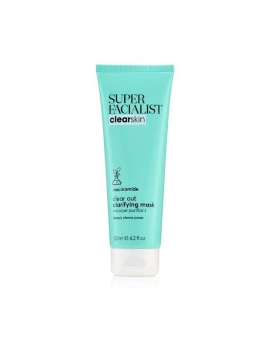 Super Facialist Clear out Clarifying mask with Niacinamide 125ml