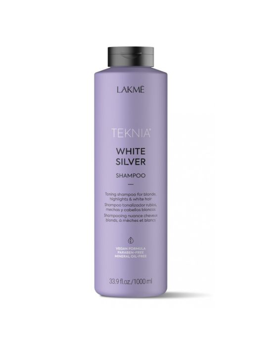 Lakme Teknia White Silver Shampoo 1000ml 