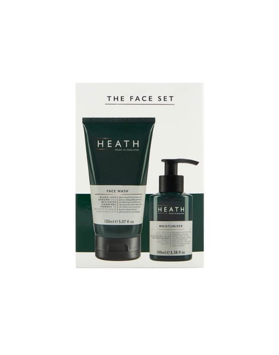 Heath The Face Set (Face Wash 150ml & Moisturiser 100ml)
