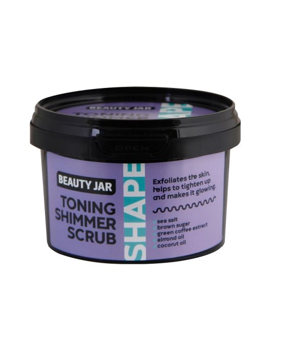Beauty Jar Toning Shimmer Scrub 360gr