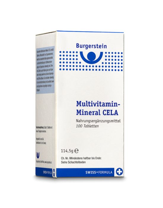 Burgerstein Multivitamin-Mineral Cela 100tabs