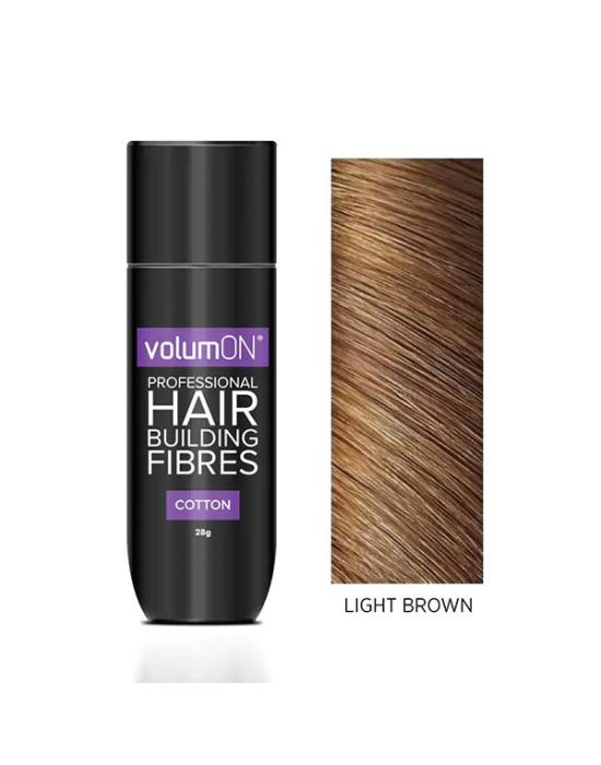 VolumOn Professional Hair Building Fibres Light Brown 28gr