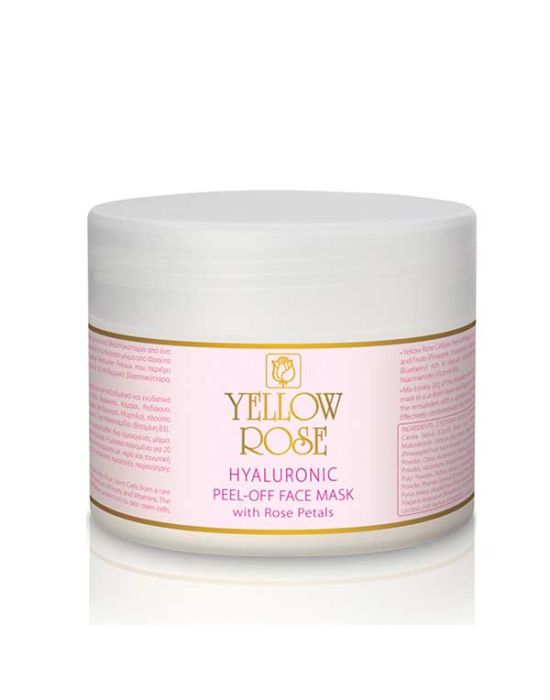 Yellow Rose Hyaluronic Peel-Off Face Mask With Rose Petals 150gr