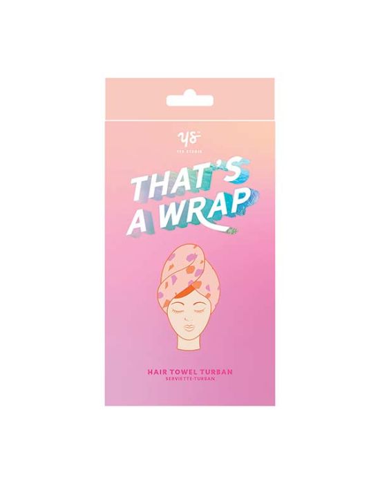 Yes Studio Orange Hair Turban 66*22cm, That's a Wrap - By Upper Canada