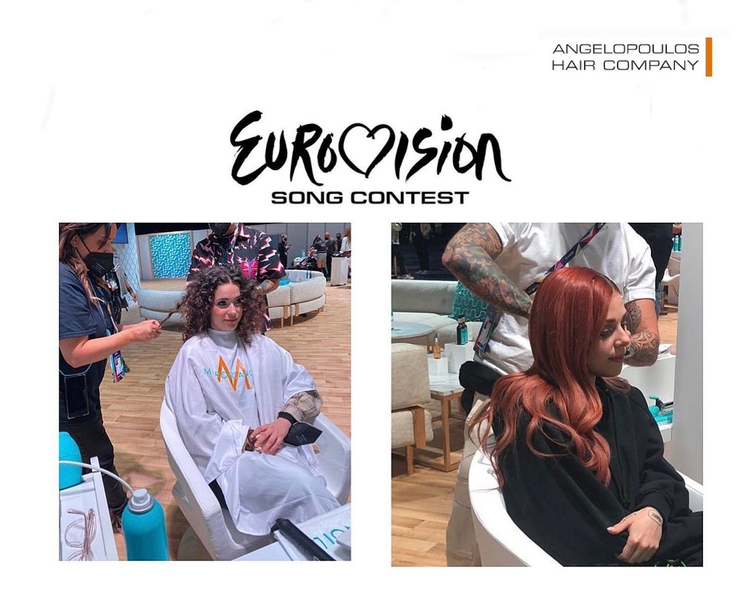 Η ομάδα της Angelopoulos Hair συμμετείχε στη Eurovision 2021 !