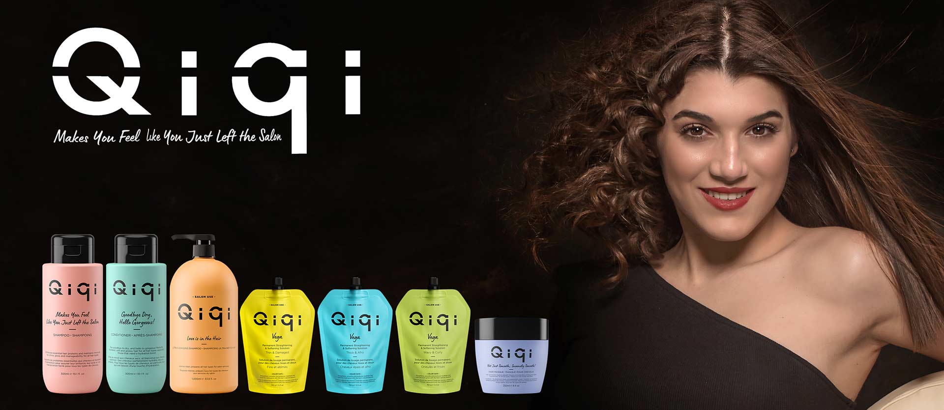 Qiqi: Makes you feel like you just left the salon